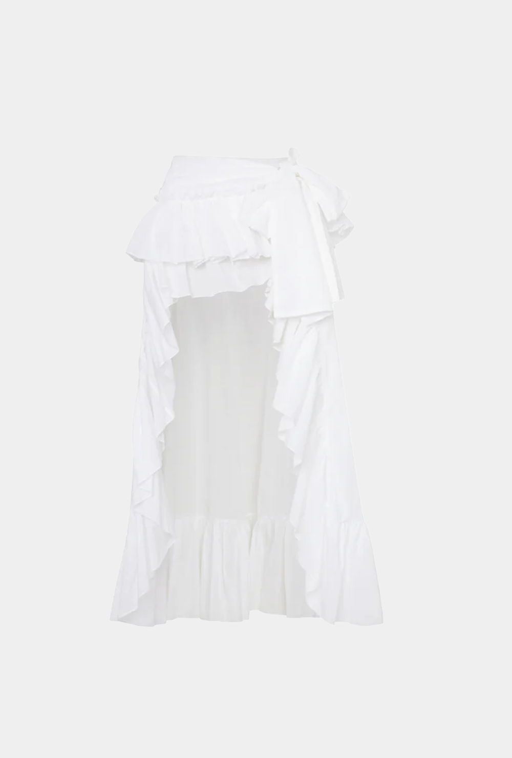 BAHAMAS WRAP SKIRT WHITE