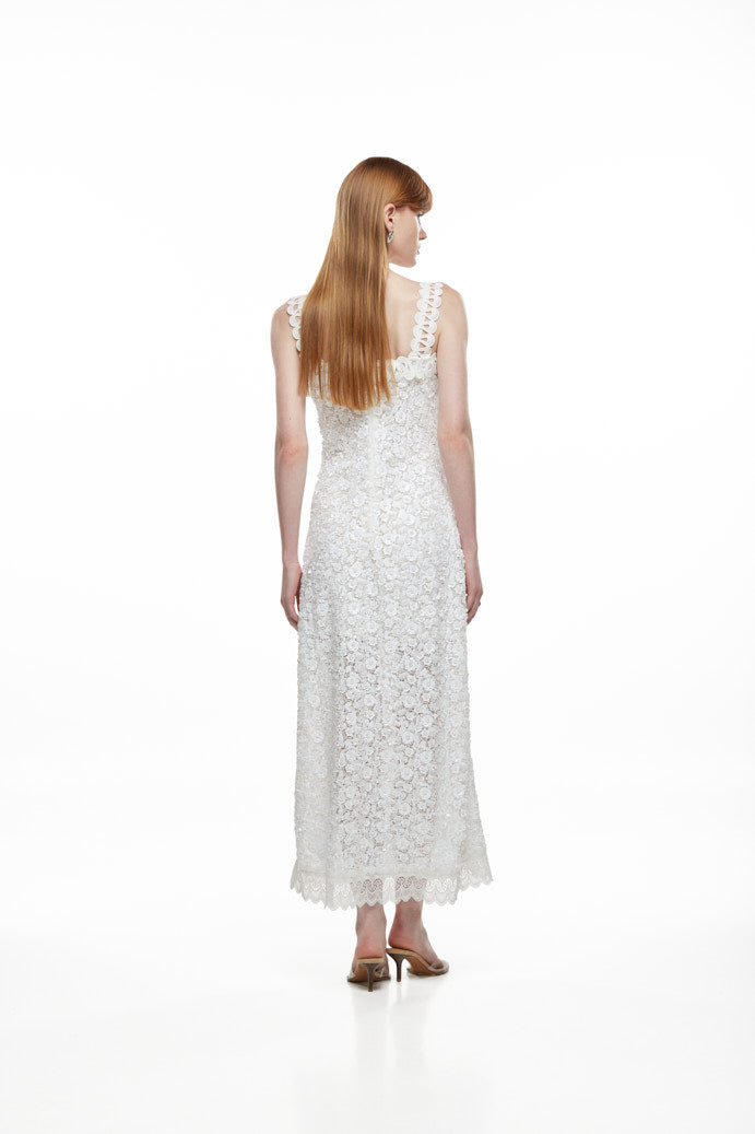 CENTELLA MAXI DRESS WHITE