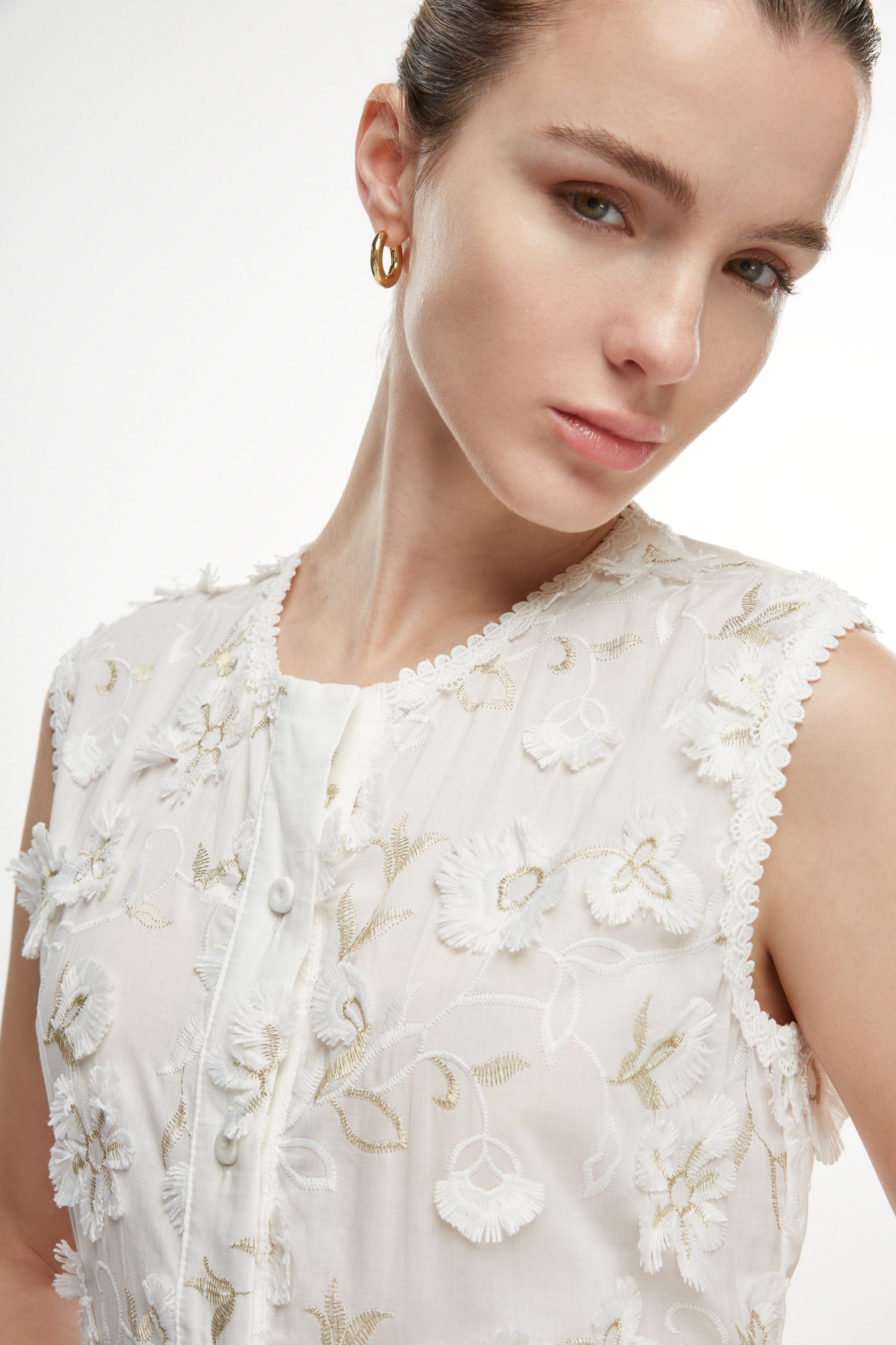 CAMELIA MAXI DRESS WHITE