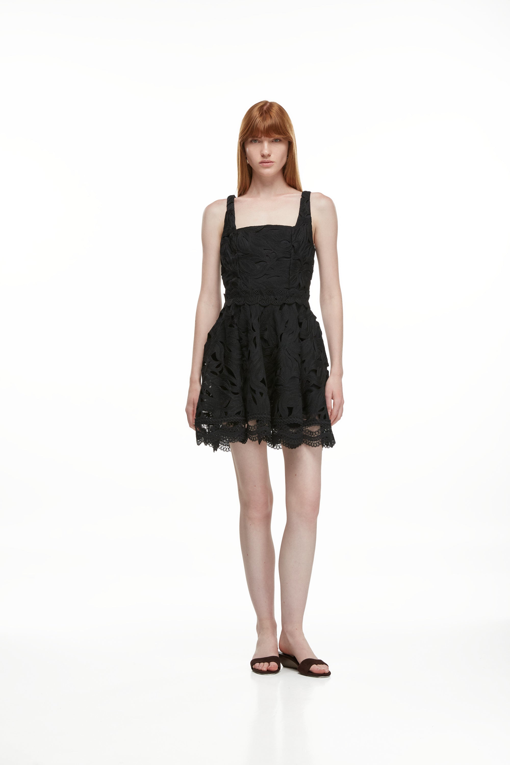 OCASO MINI DRESS BLACK