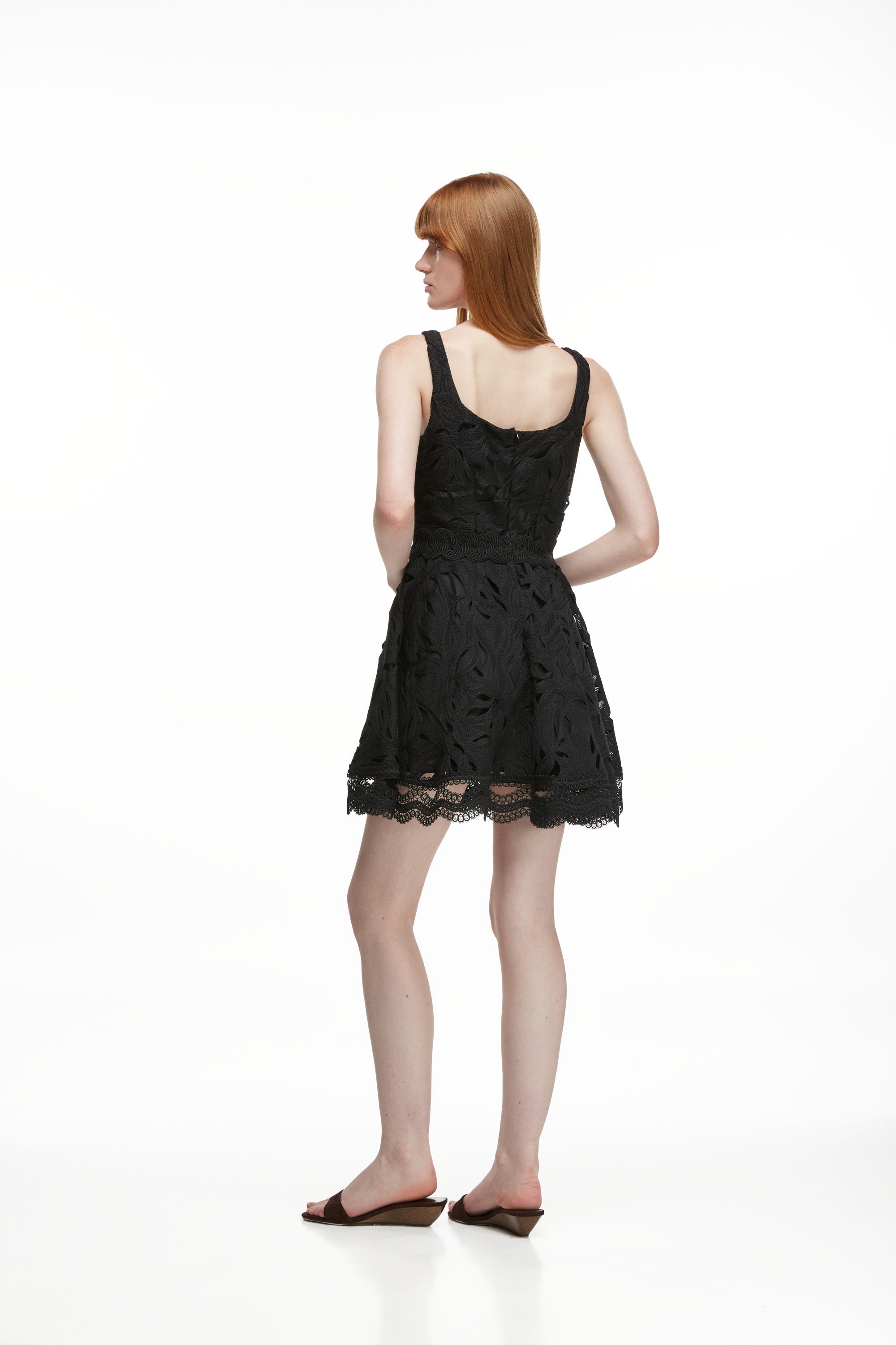 OCASO MINI DRESS BLACK