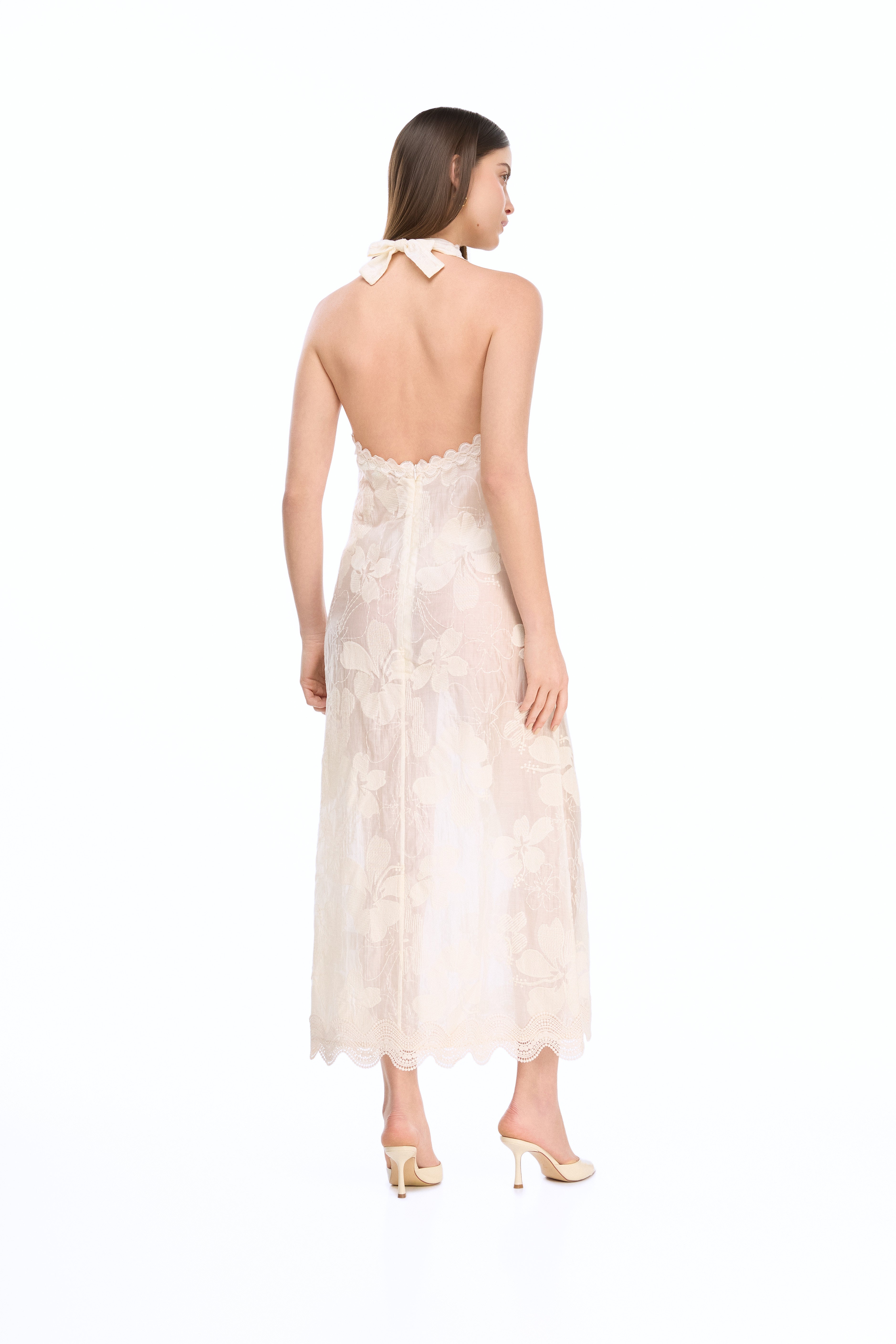 INDIRA MAXI DRESS CREAM