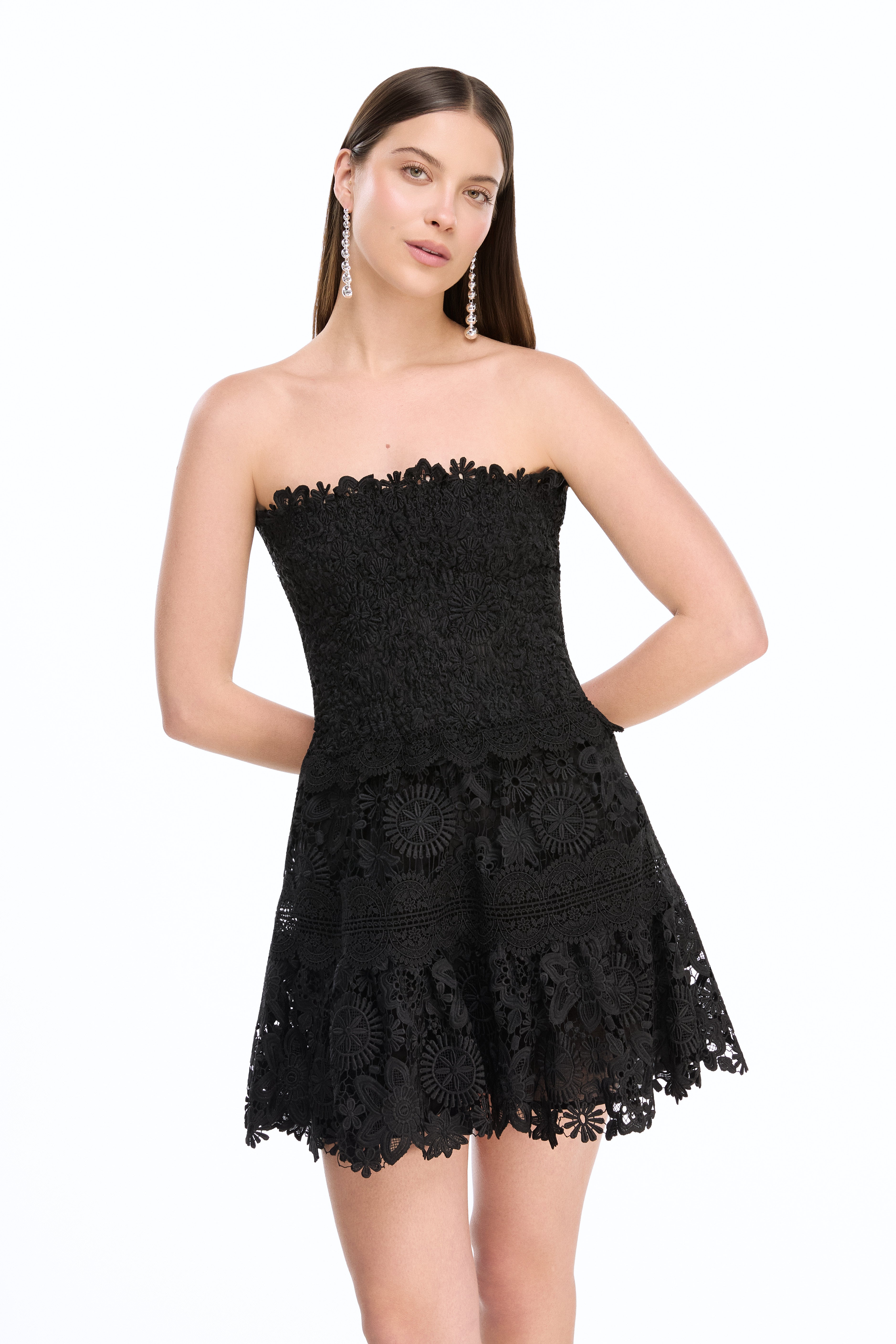 TIFFANY MINI DRESS BLACK