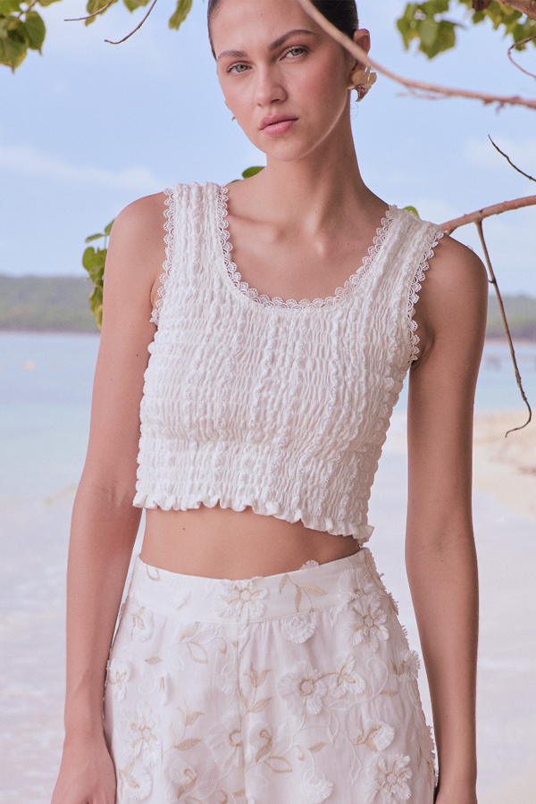 VELA TOP WHITE