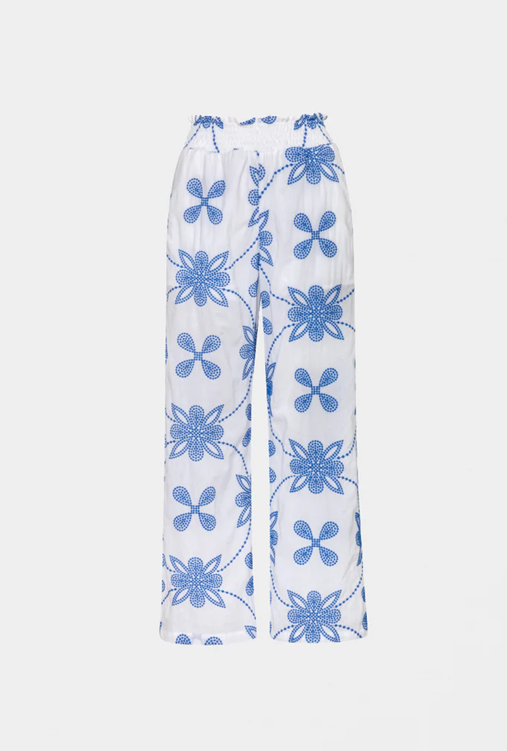 DAPHNE PANTS WHITE/BLUE