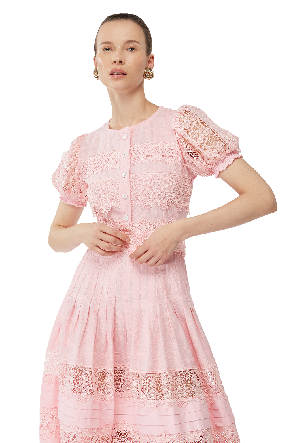 ETOILE MIDI DRESS PINK