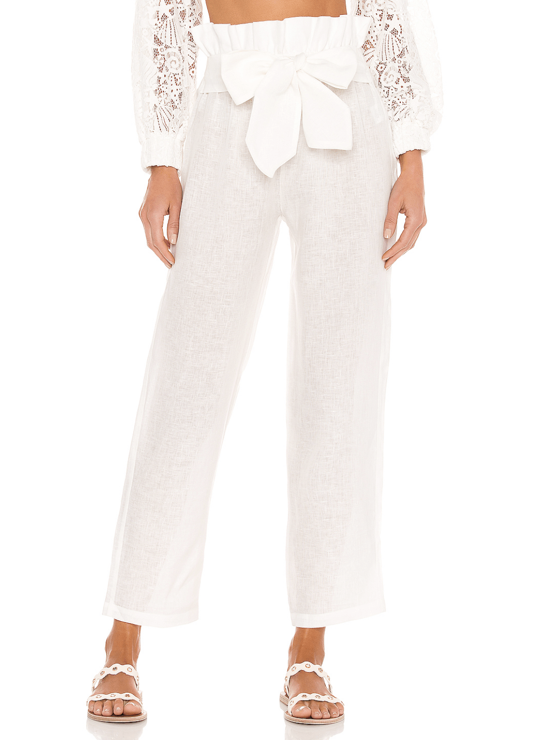 ARENA PANTS WHITE - WAIMARI RESORTWEAR