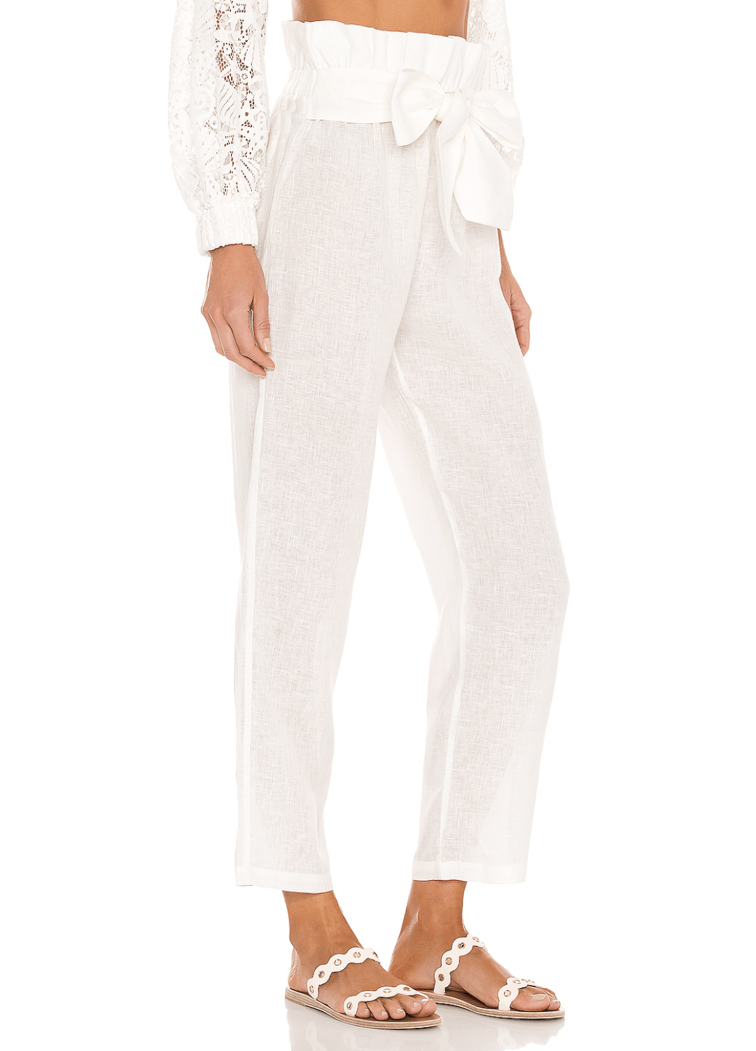 ARENA PANTS WHITE - WAIMARI RESORTWEAR