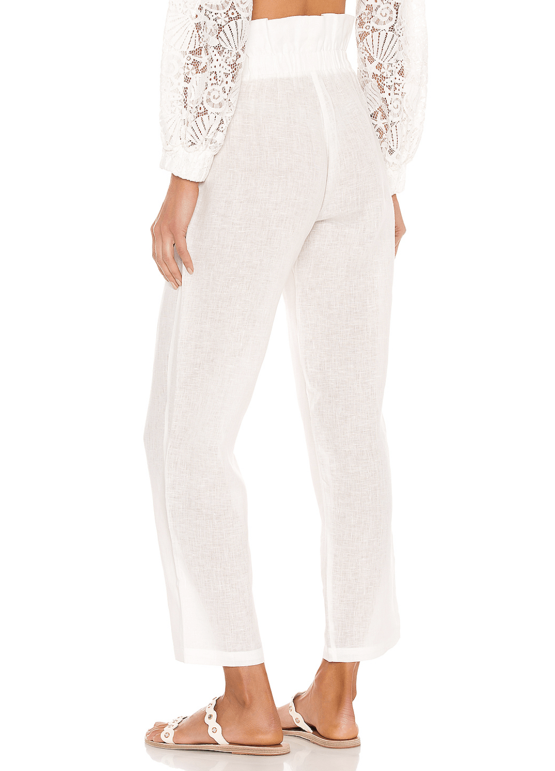 ARENA PANTS WHITE - WAIMARI RESORTWEAR