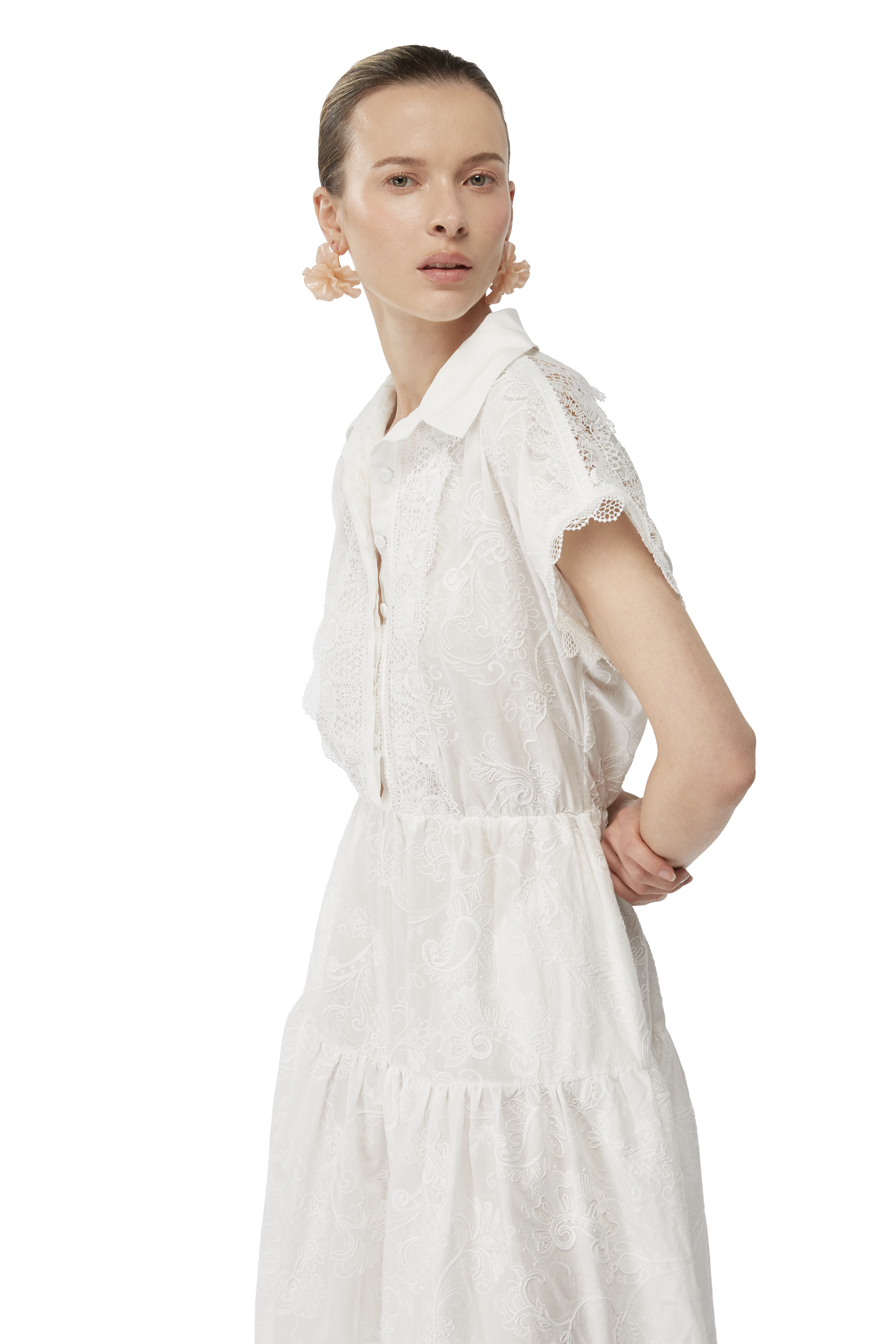 AURA MAXI DRESS WHITE