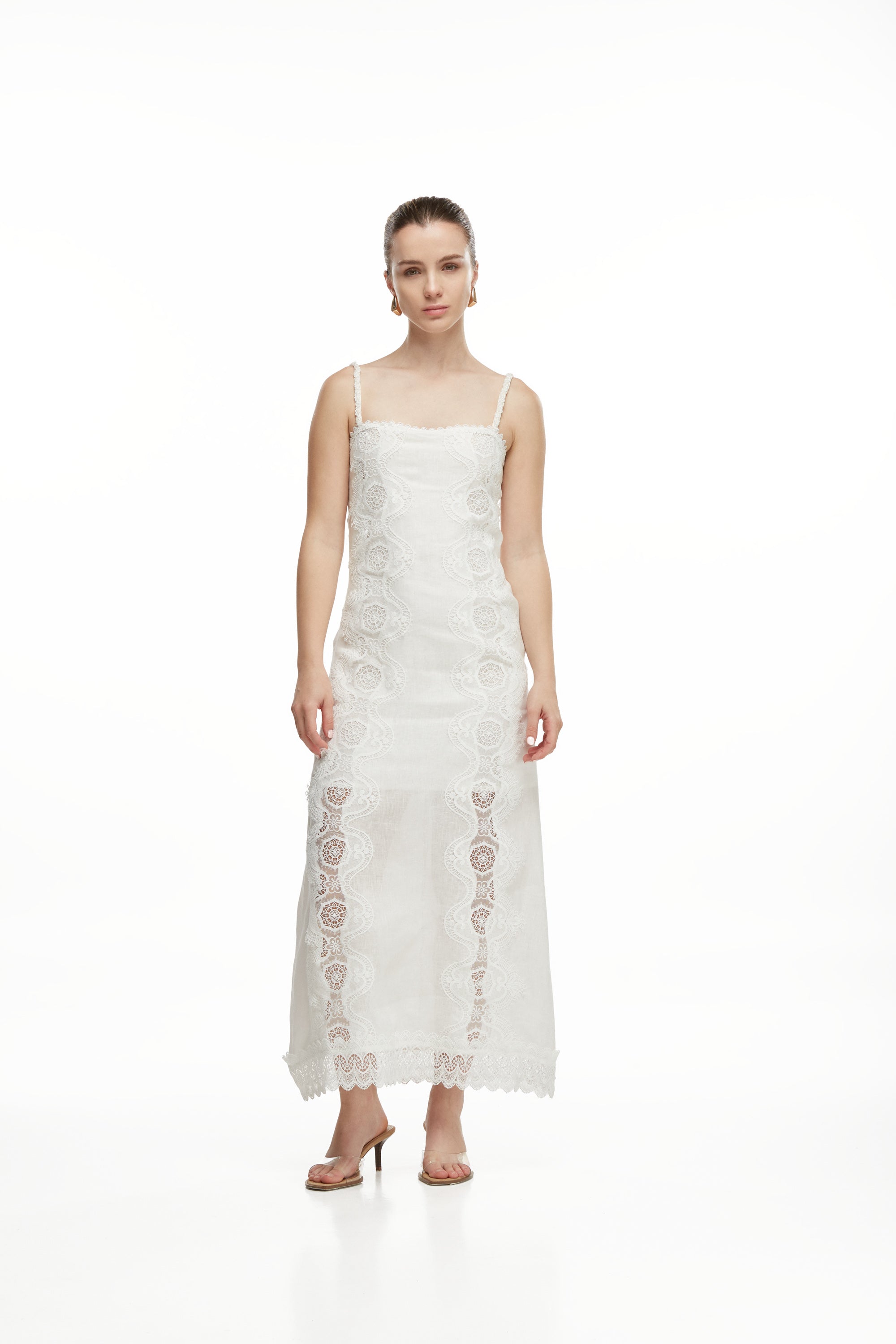ROCIO MAXI DRESS WHITE