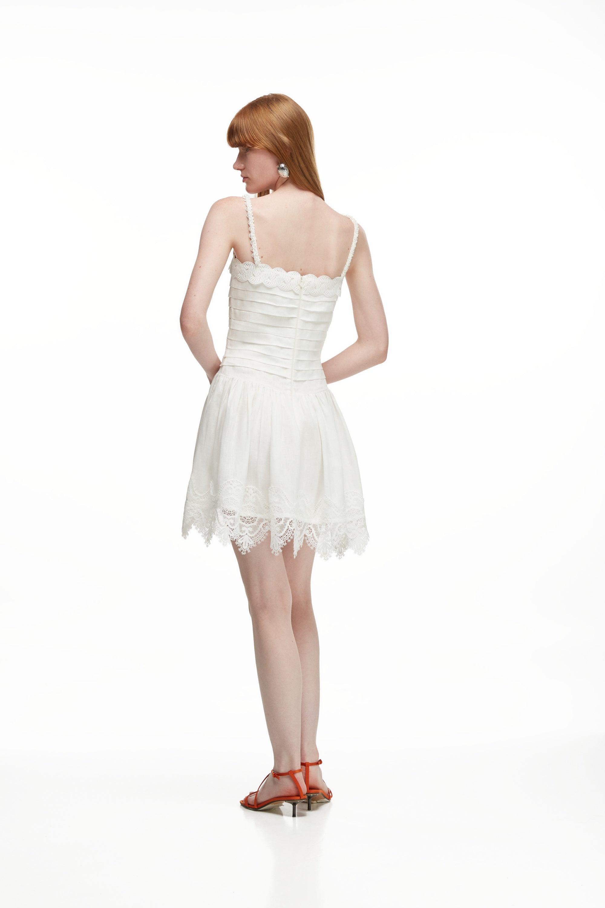 CLARA MINI DRESS WHITE