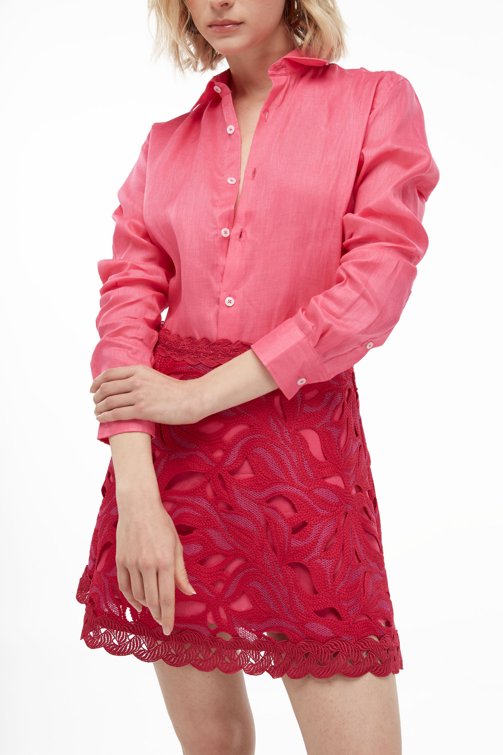 BELIZE UNISEX SHIRT MAGENTA