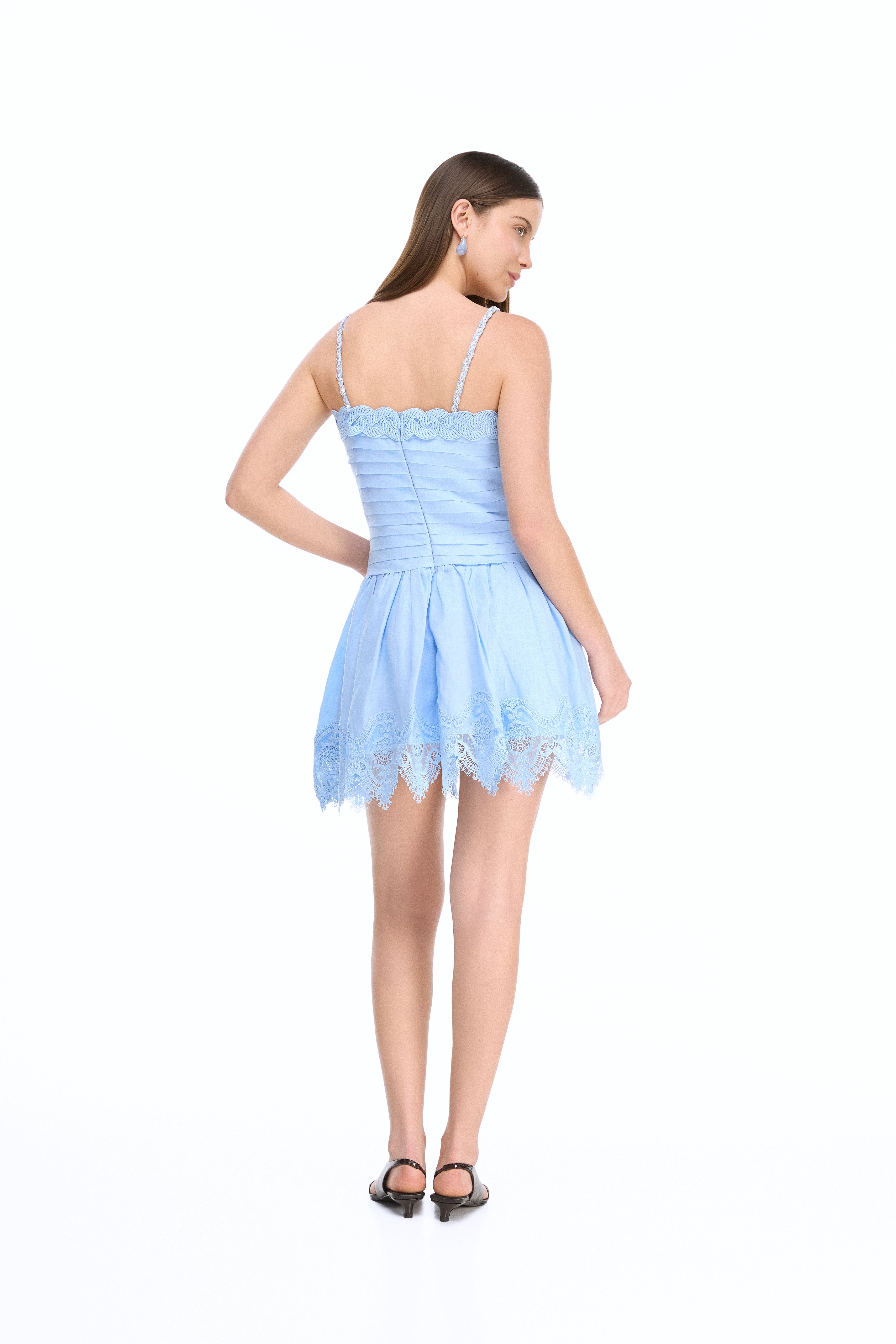 CLARA MINI DRESS BLUE