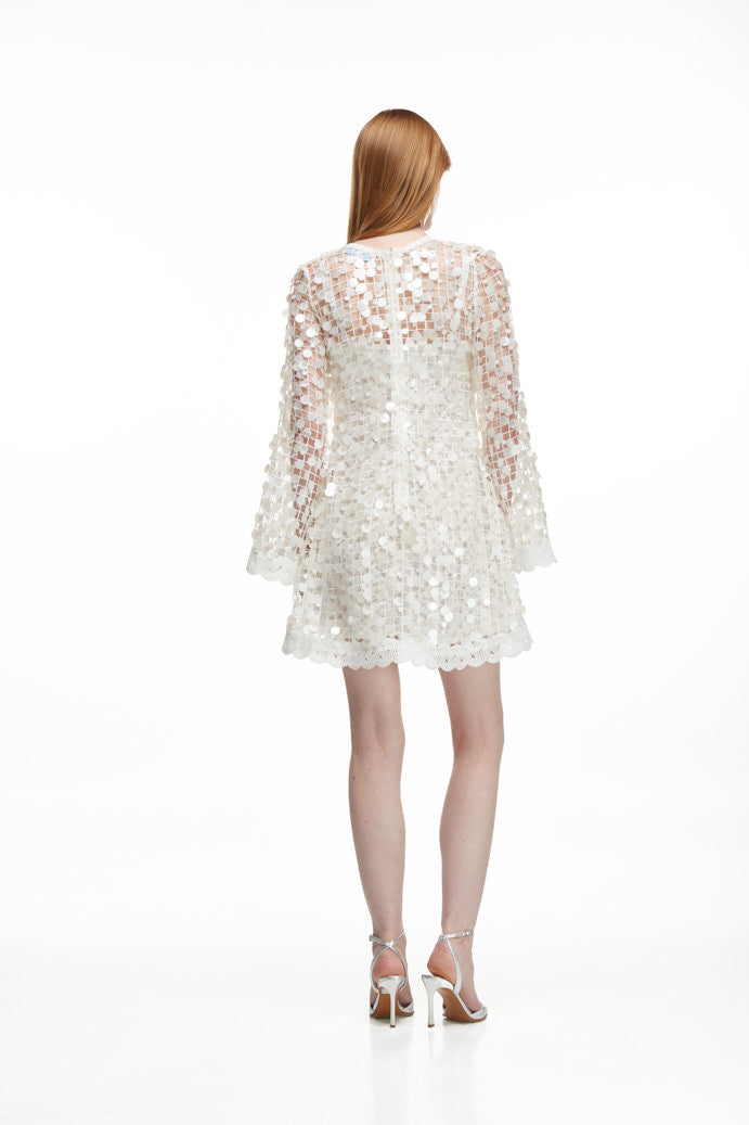 ECLIPSE MINI DRESS WHITE