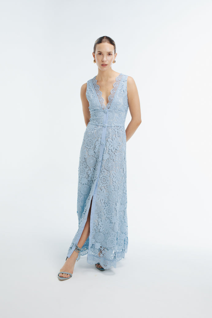 OCALA MAXI DRESS SKY