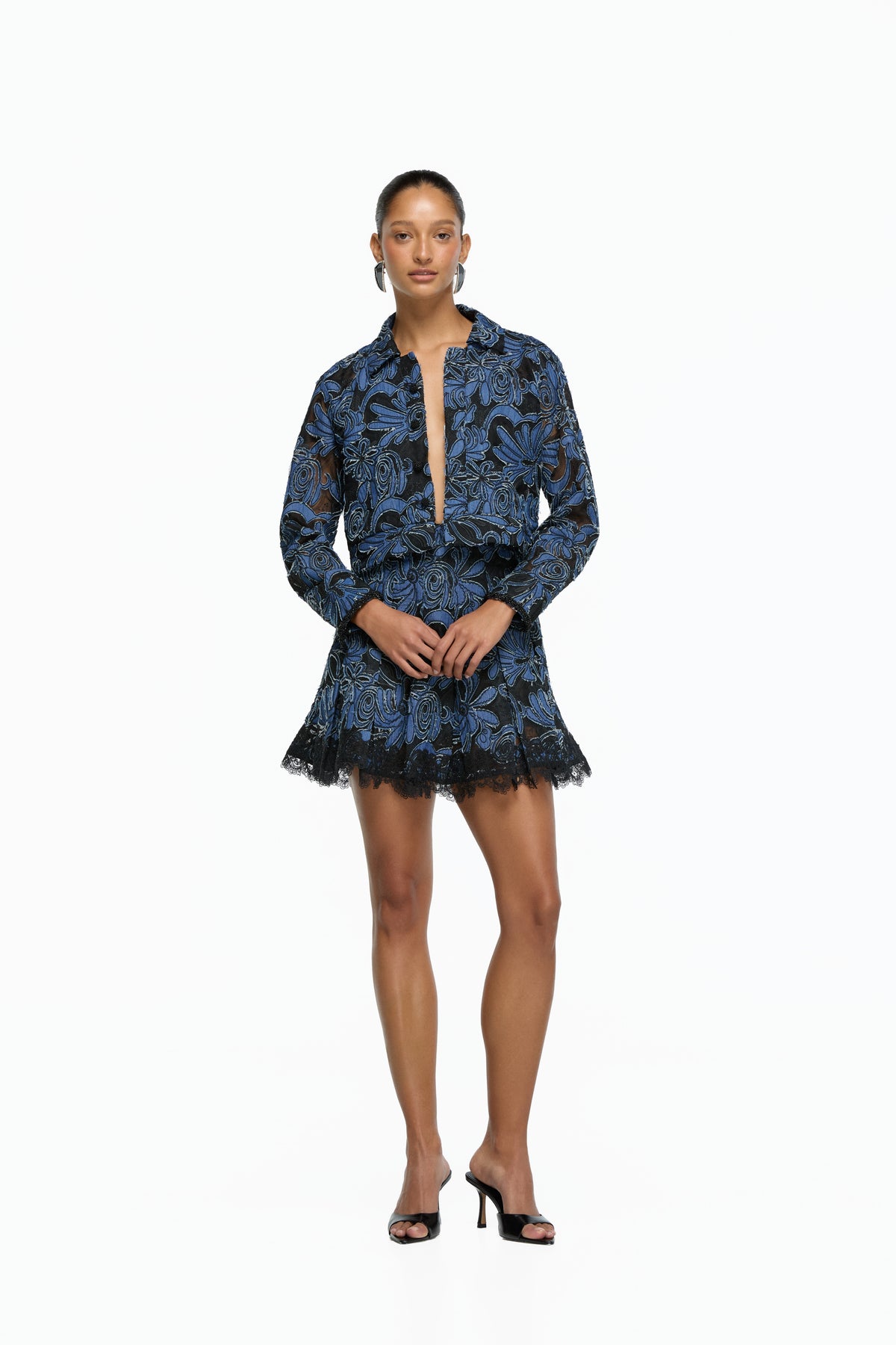 DESTINE MINI SKIRT NAVY