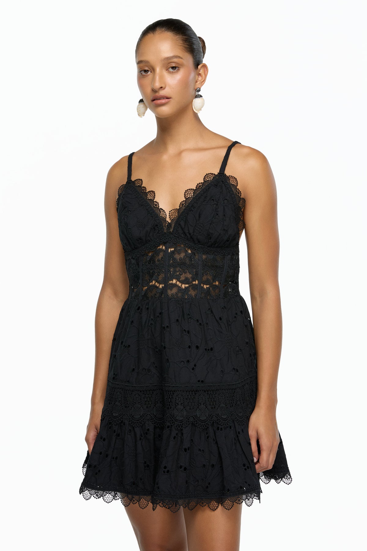 PENELOPE MINI DRESS BLACK