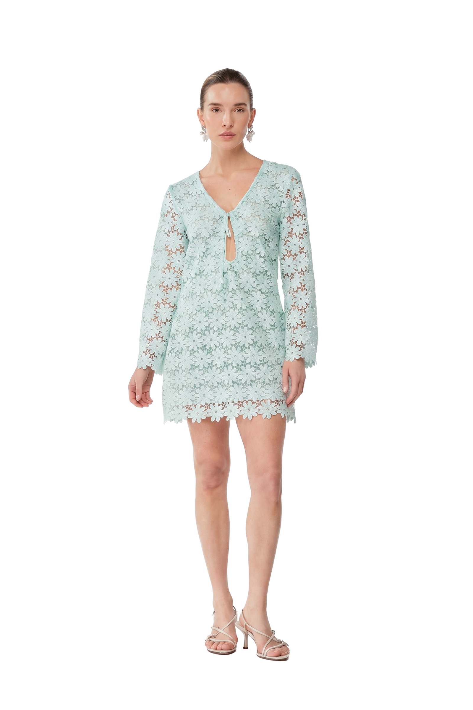 SERAPHINE MINI DRESS SAGE