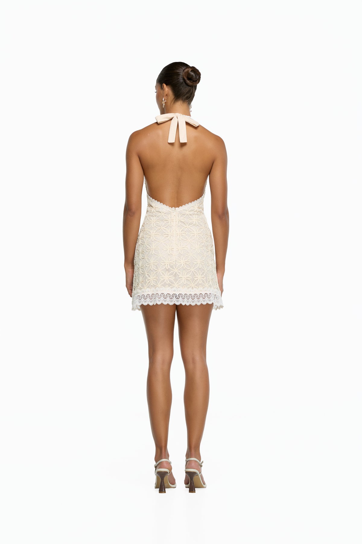 SOLEIA MINI DRESS CREAM