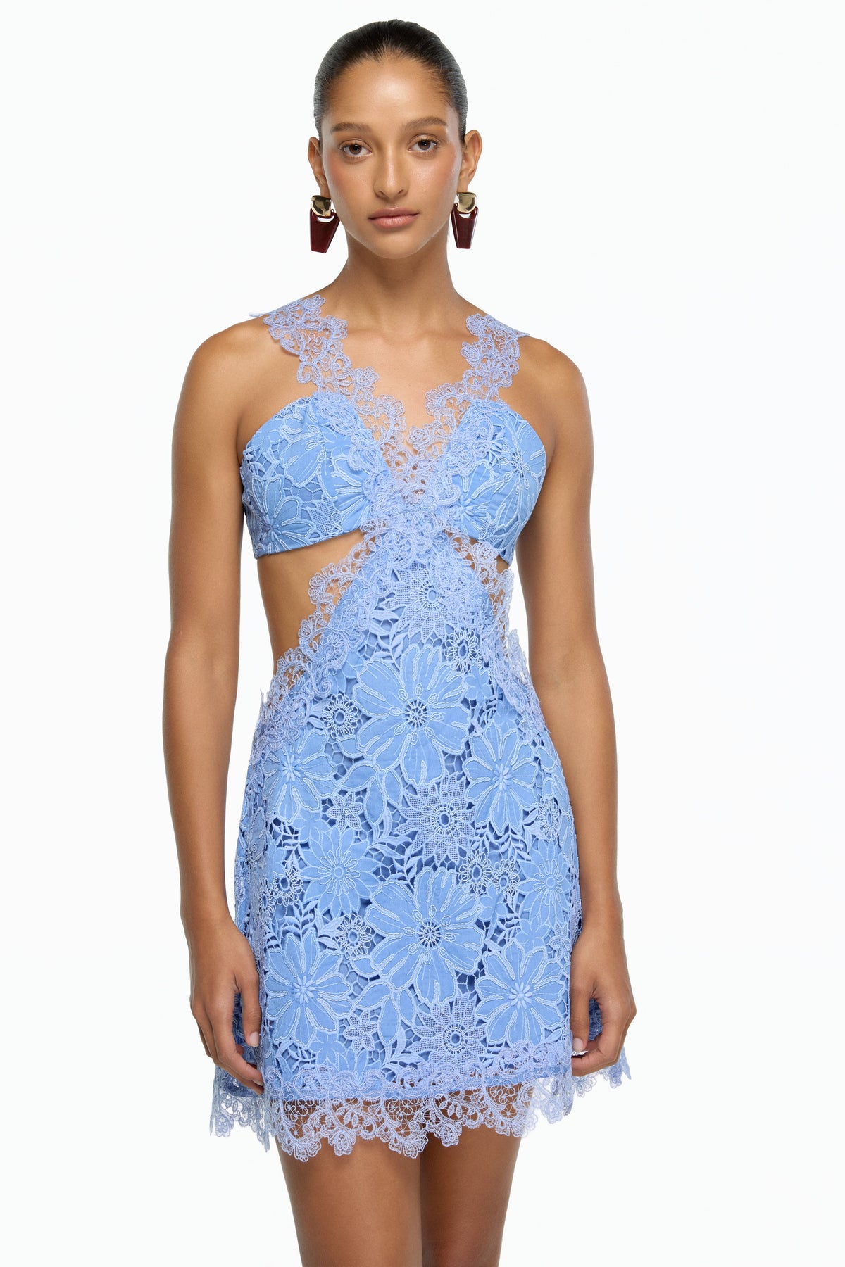 THERESE MINI DRESS BLUE